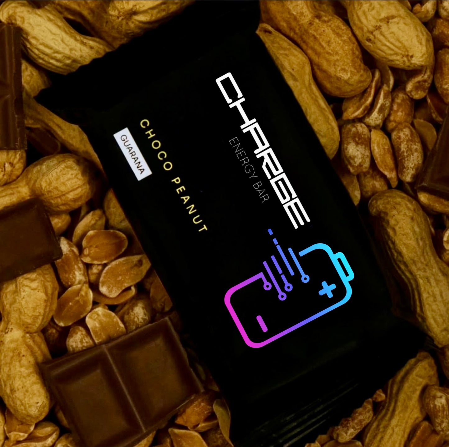 CHARGE BAR Choco Peanut Energieriegel (12x65g)
