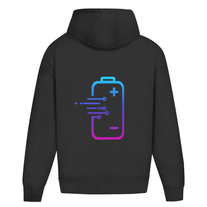 Oversize Hoodie Charge Energy Bar Printegy
