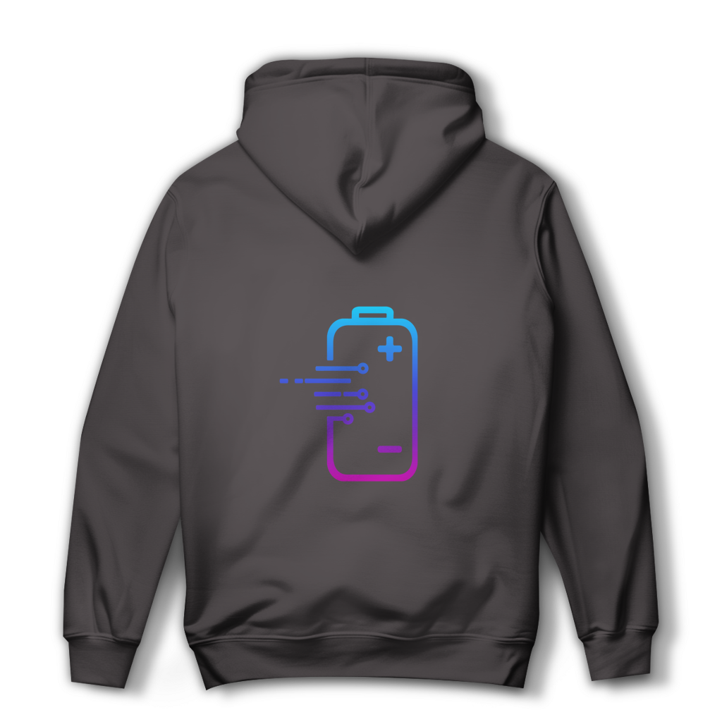 Damen Hoodie CHARGE BAR Printegy